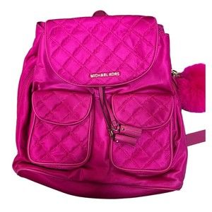 Michael Kors‎ Quilted Backpack Fuchsia Pink
